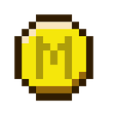 Icône Minecoins Minecraft PNG