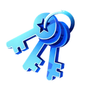 Icône Clés Subway Surfers PNG